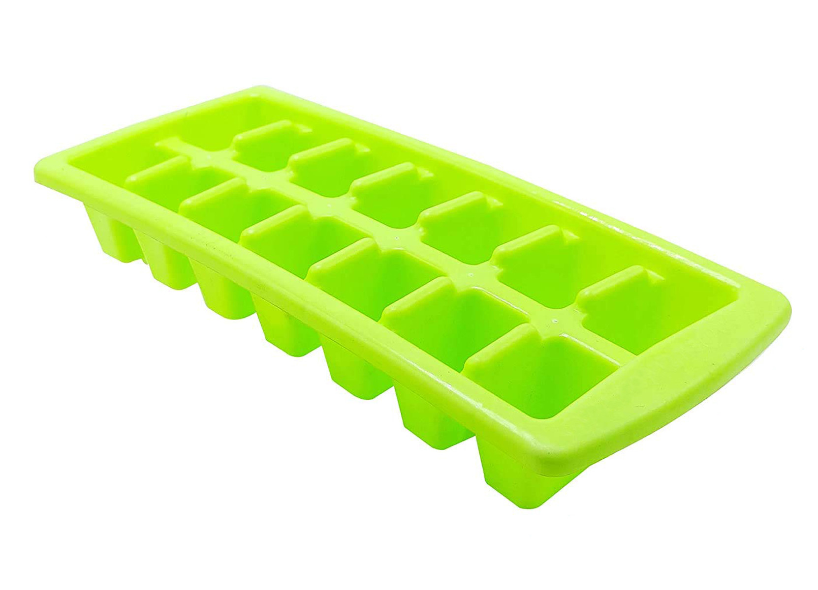 Kuber Industries 14 Cubes Plastic Unbreakable Virgin Plastic Ice Cube Tray (Multi)-KUBMART3210