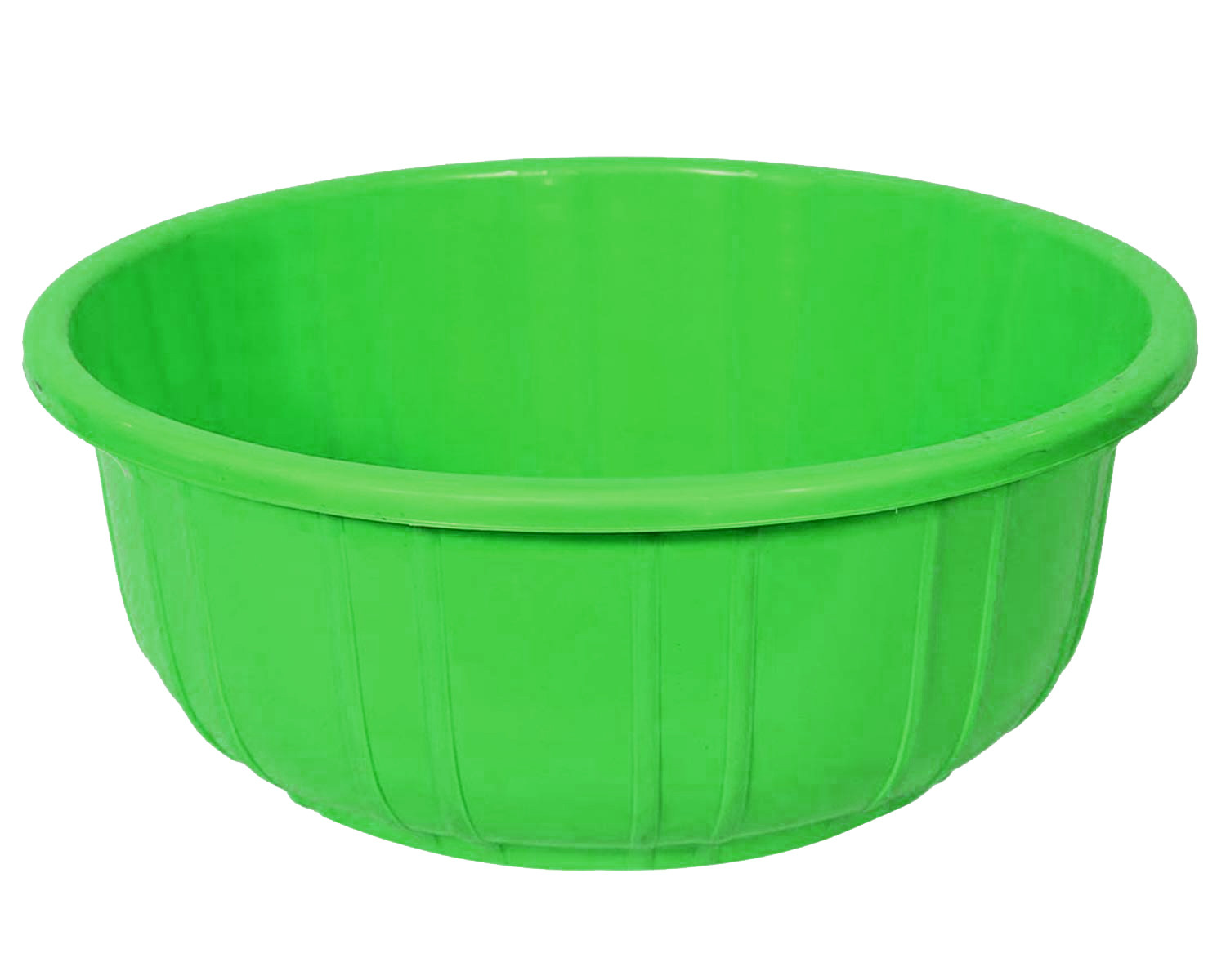 Kuber Industries 40 Lt. Multipurpose Unbreakable Plastic Tub |Bath Tub|Washing Tub (Green)