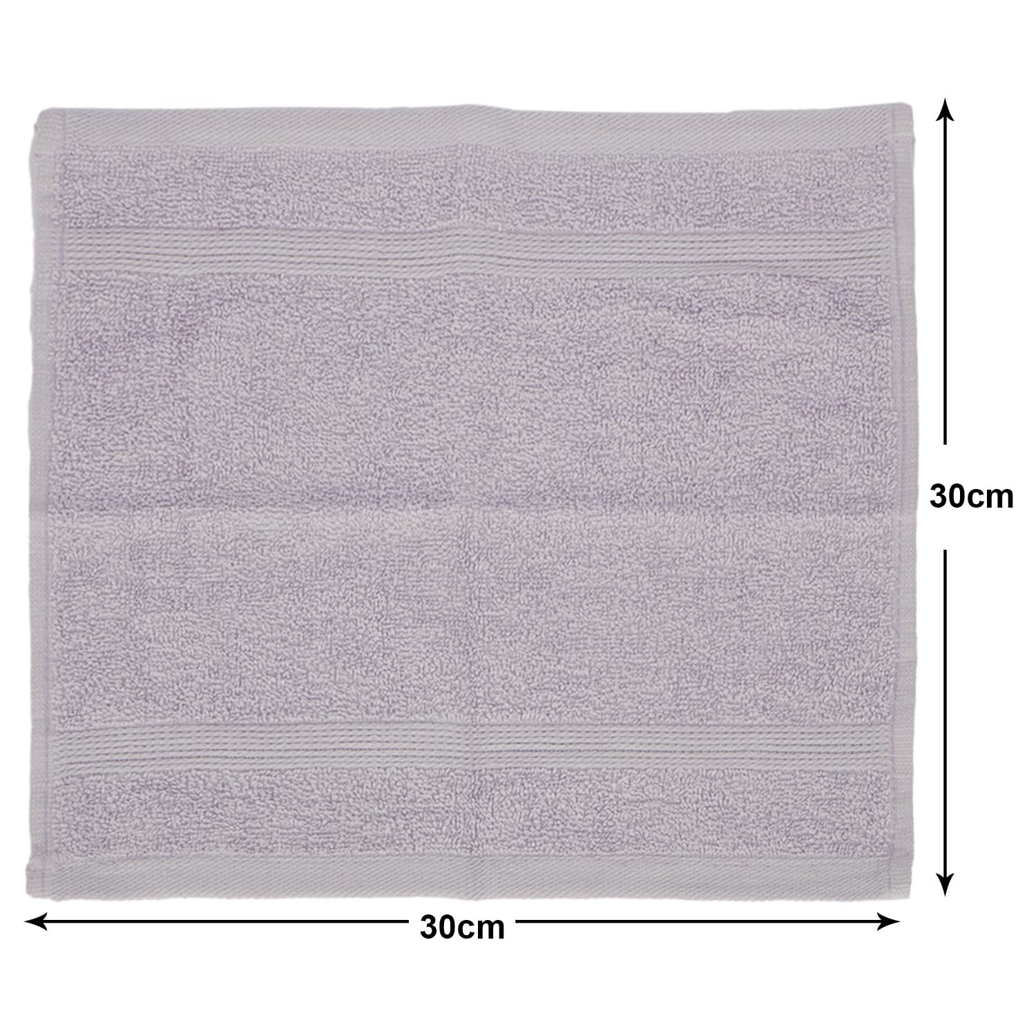 Kuber Industries 525 GSM Cotton Face towels |Super Soft, Quick Absorbent & Anti-Bacterial|Gym & Workout Towels|Pack of 2 (Purple & Mauve)