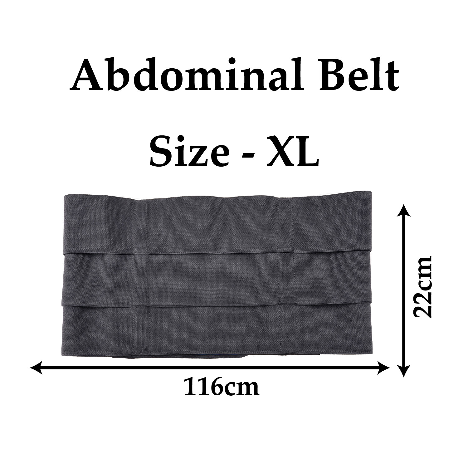 Kuber Industries Abdominal Belt | Abdominal Belt After Delivery For Tummy Reduction | Pregnancy Belt | Abdominal Binder | Fat Reduction Belt | Size-XL |8