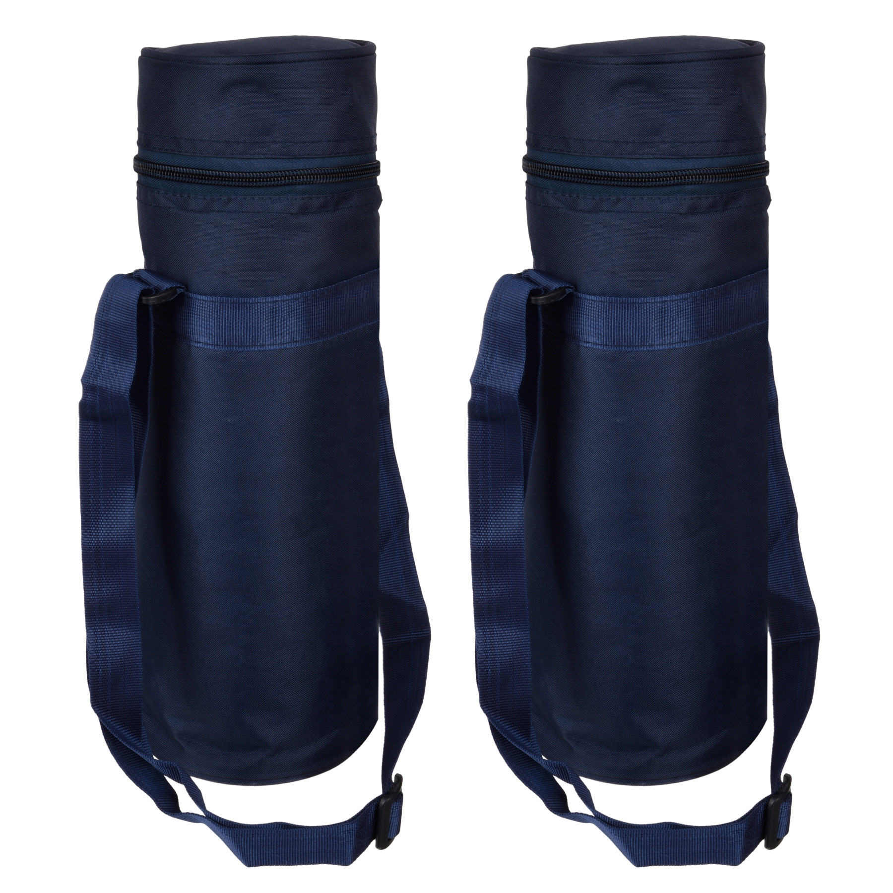 Kuber Industries Bottle Bag | Travel Water Bottle Bag | Bottle Protector Bag | Water Bottle Carrier Bag | Bottle Carry Bag | Adjustable Strap & Zipper Closure | 1 LTR | Blue