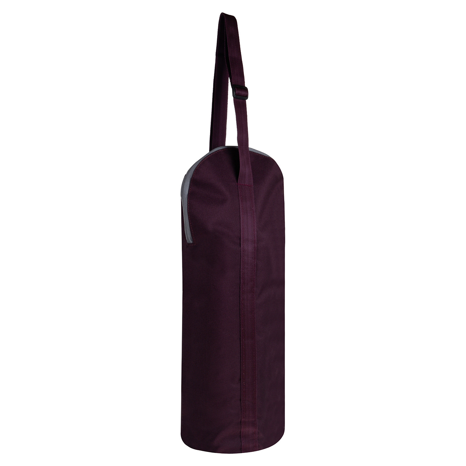Kuber Industries Bottle Cover|Rexine Traveling Water Bottle Cover|Adjustable Strap & Zipper Closure|2.5 Ltr|XL Size (Purple)