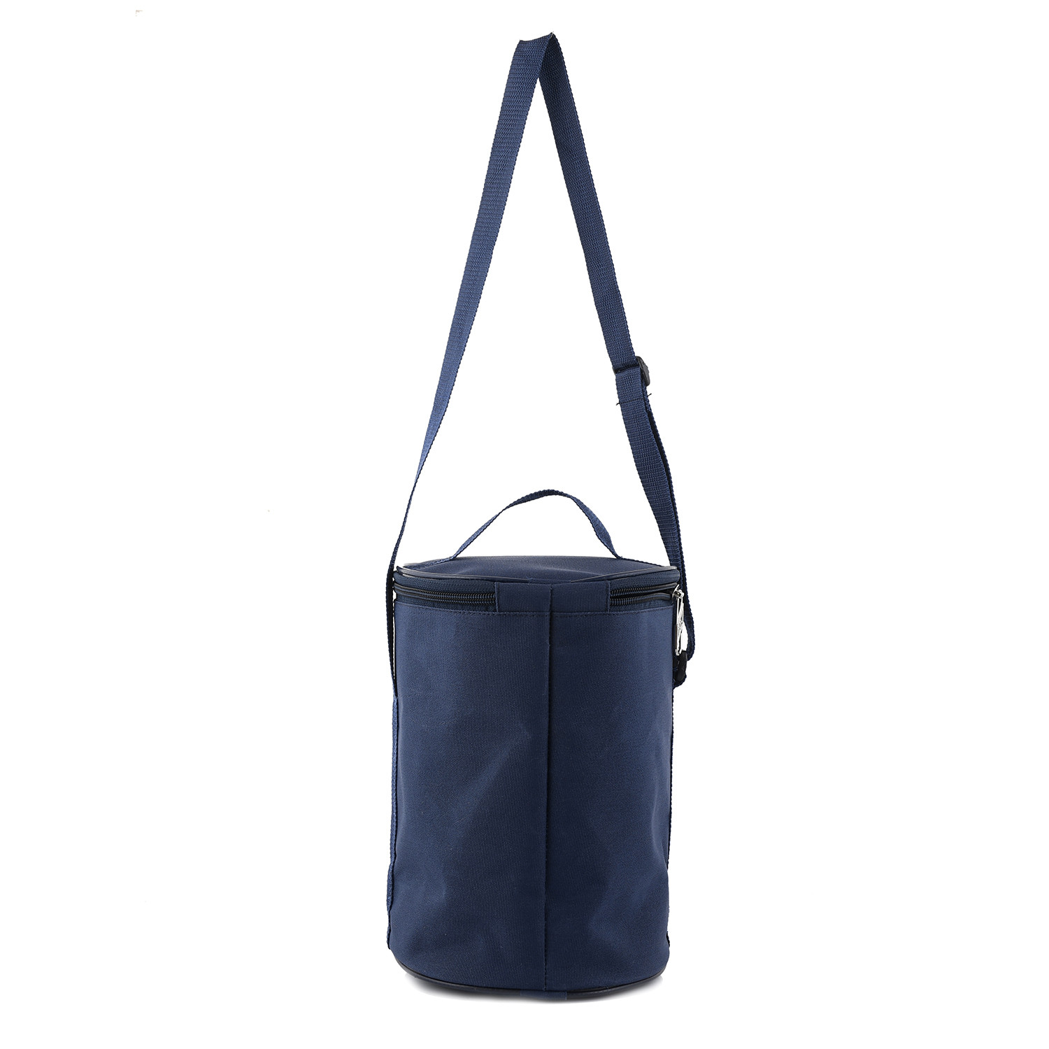 Kuber Industries Canvas Waterproof Lunch Carry Bag , Suitable For 3 Compartment (Blue) -CTKTC39121