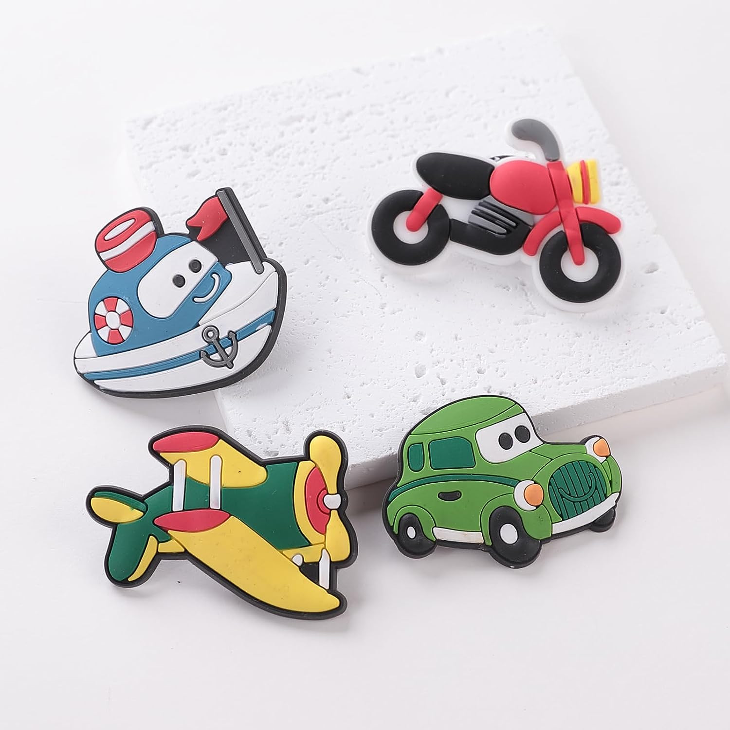 Kuber Industries Cute Cars Shape Fridge Magnets|Home DÃ©cor|Best Souvenir Gift|Pack of 4 (Multi)
