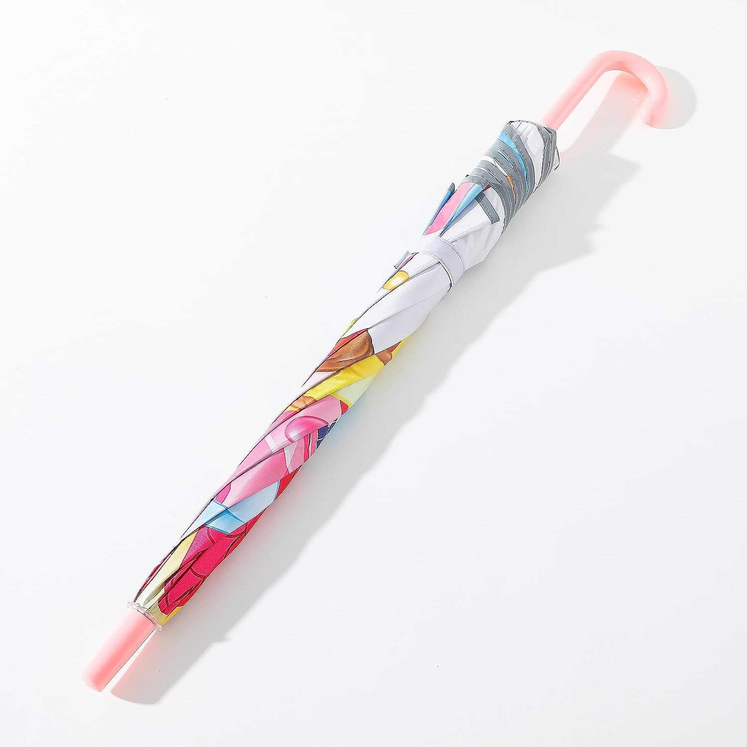 Kuber Industries Disney Princess Print Umbrella For Kids|Automatic Umbrella For Rain (Multi)