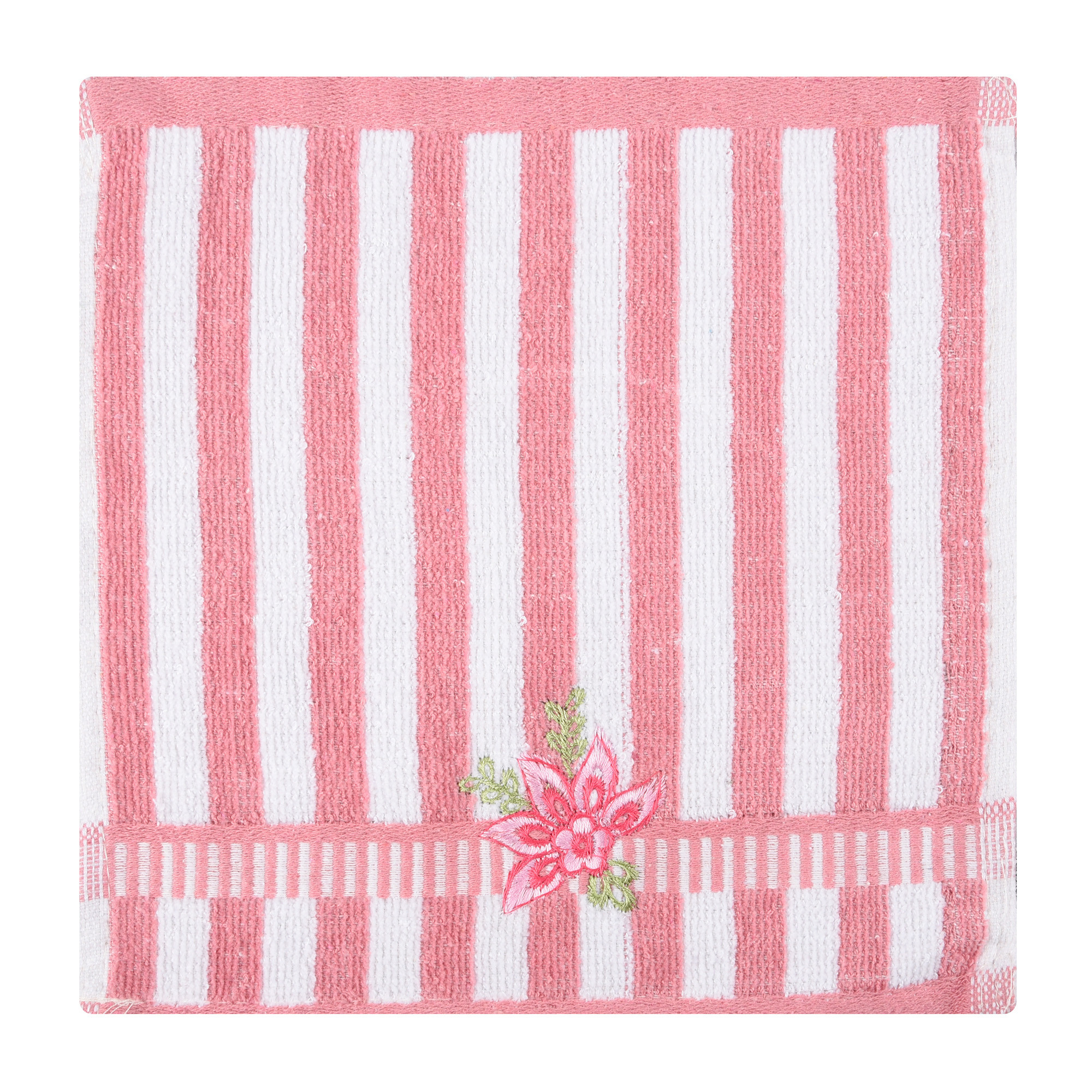 Kuber Industries Handkerchief | Velvet Face Towel | Face Towel | Sweat Absorbent Handkerchief | Lining Embroidary | Face Towel Hankies|Multicolor