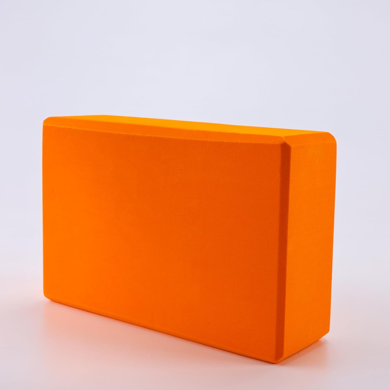 Kuber Industries High-Density Yoga Block|Lightweight & Portable Yoga Brick|Improve Strength & Flexibility (Orange)