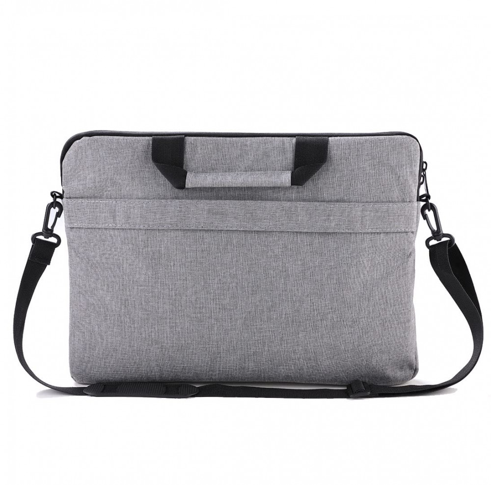 Kuber Industries Laptop Bag|Oxford Foam Padded Compartment|Detachable Strap Shoulder Bag|Laptop Bag For Men &amp; Women|Compatible With 13â€,14â€,15â€ Devices|Grey