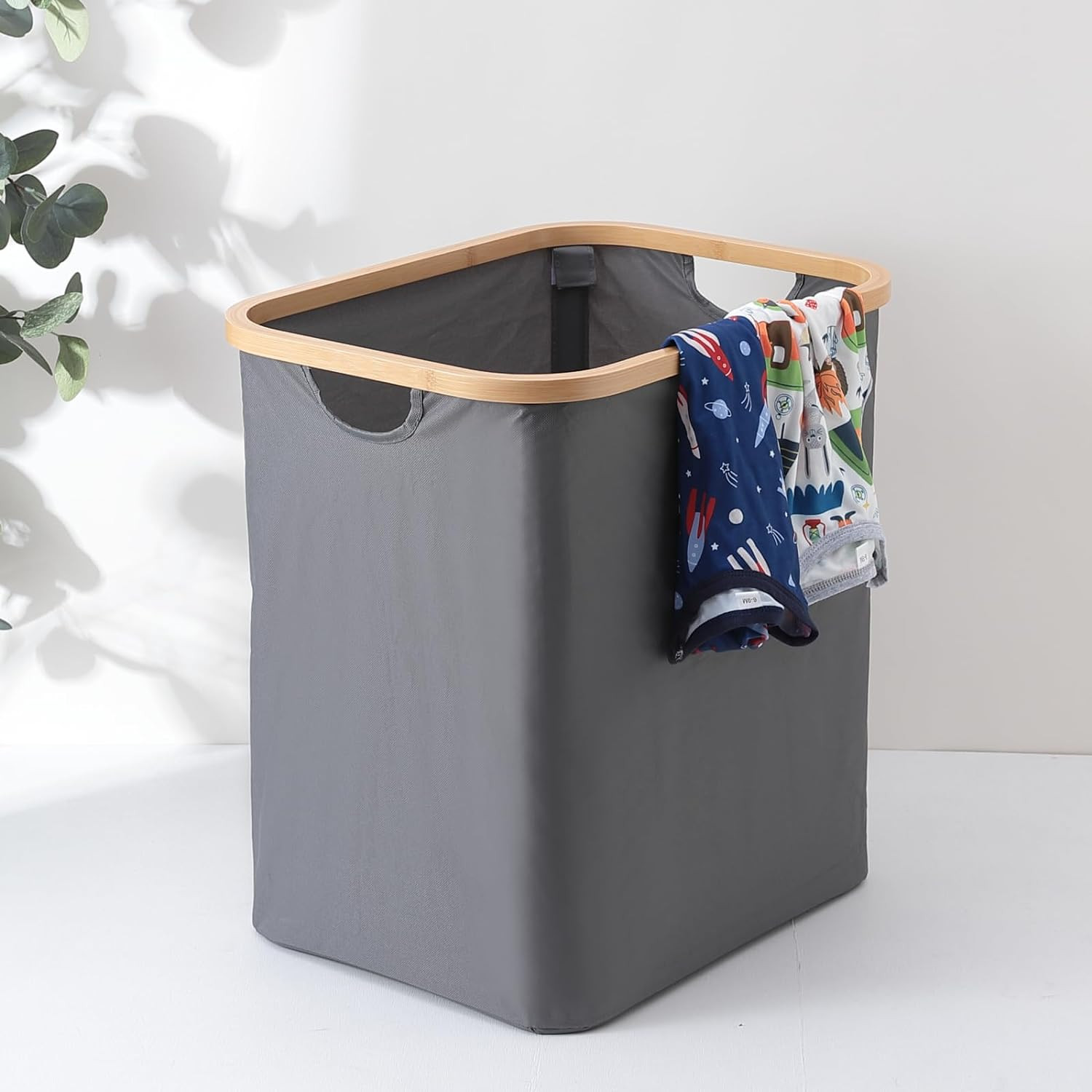 Kuber Industries Laundry Basket For Clothes|Foldable Laundry Hamper|Basket For Toys, Dirty clothes, Storage 
