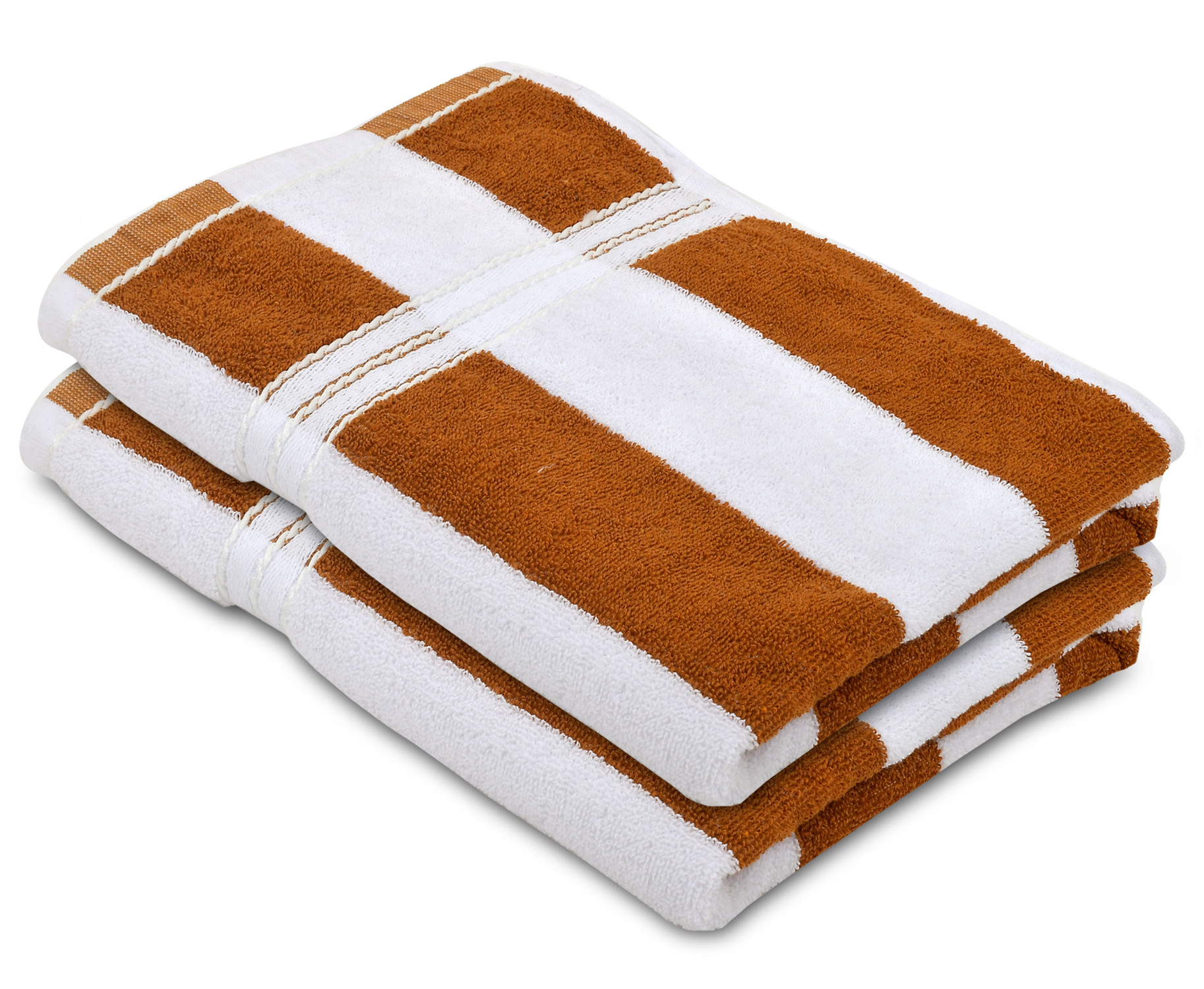 Kuber Industries Lining Design Soft Cotton Bath Towel, 30