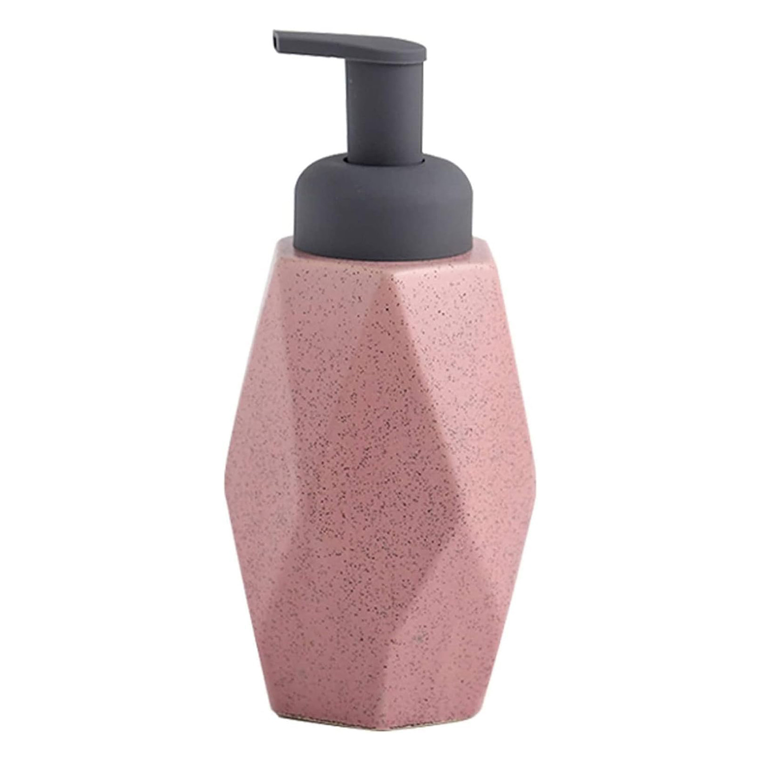 Kuber Industries Liquid Soap Dispenser | Handwash Soap Dispenser | Soap Dispenser for Wash Basin | Shampoo Dispenser Bottle | Bathroom Dispenser Bottle | JY00014 | 400 ml | Pink