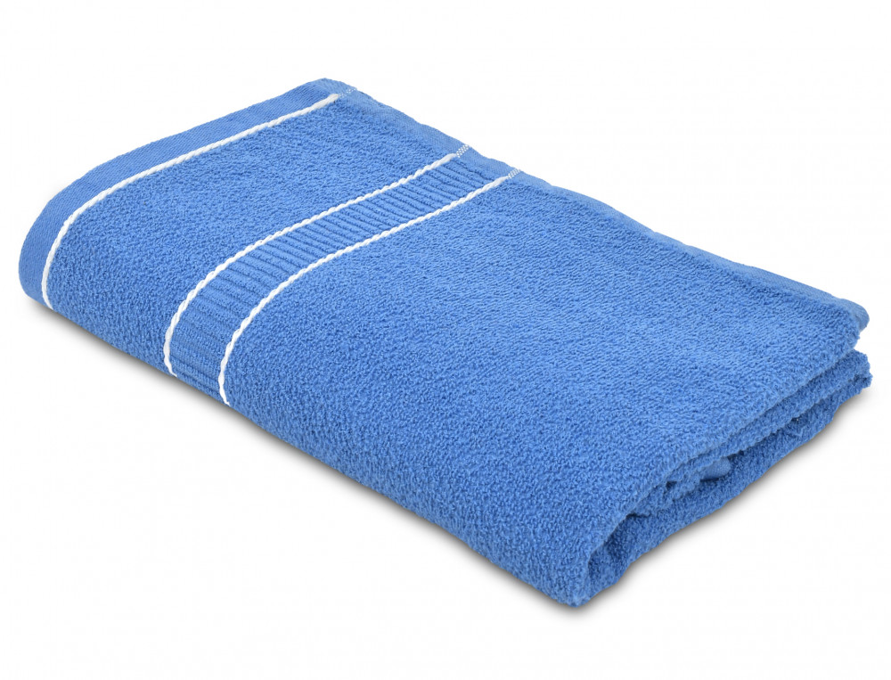 Kuber Industries Luxurious, Soft Cotton Bath Towel, 30&quot;x60&quot;(Blue)
