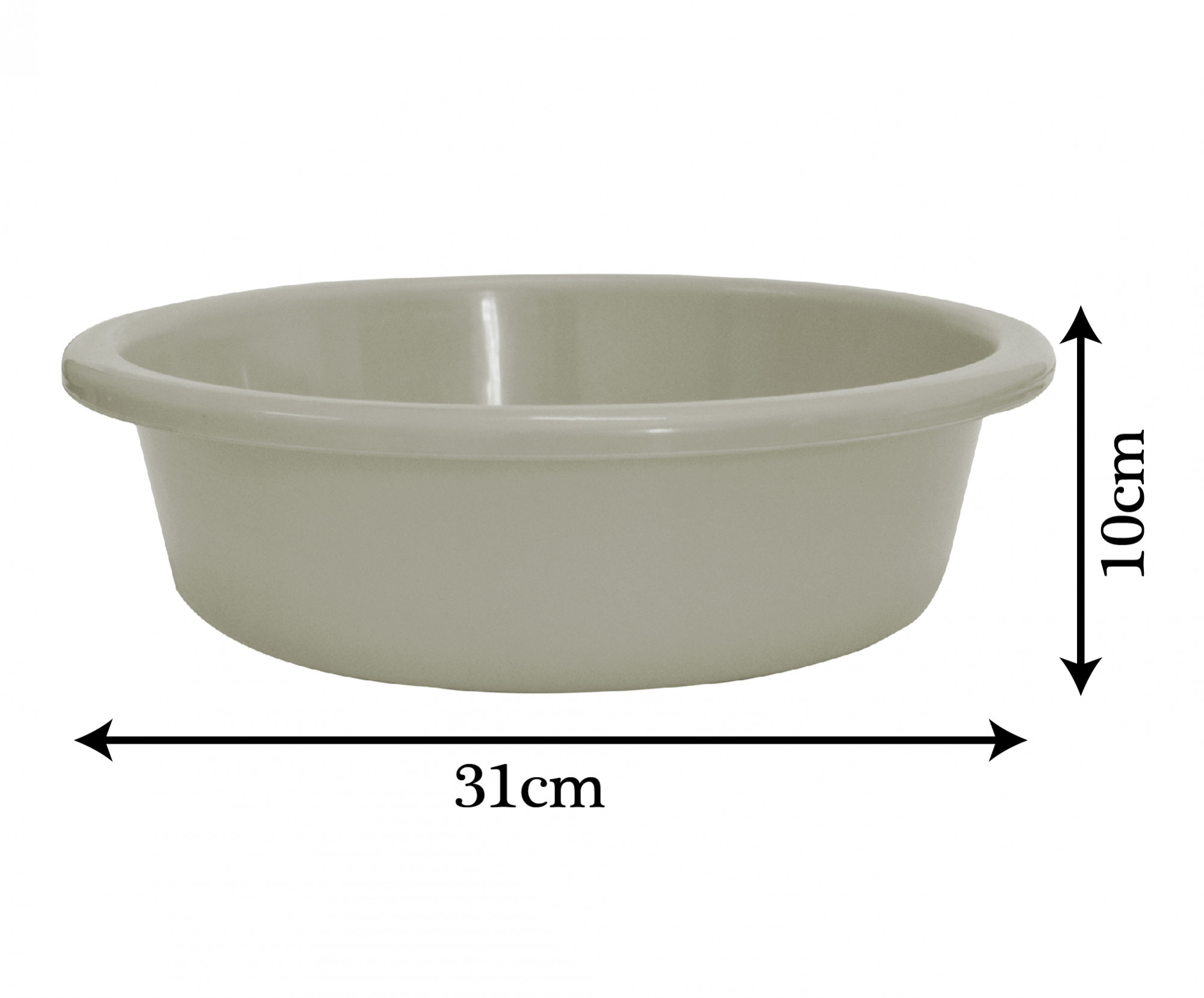 Kuber Industries Multiuses Unbreakable Plastic Knead Dough Basket/Basin Bowl For Home & Kitchen 6 Ltr- Pack of 2 (Sky Blue & Grey)