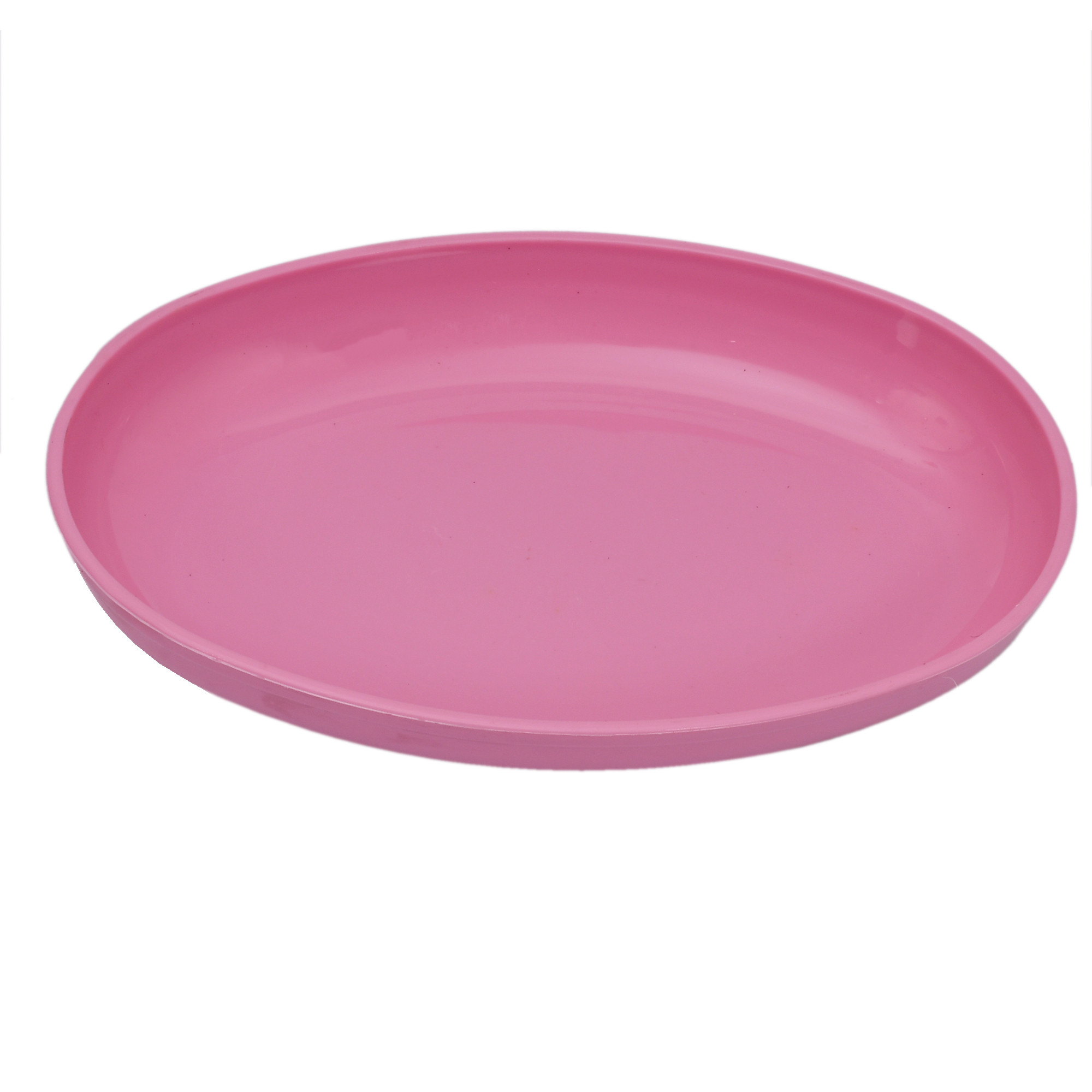 Kuber Industries Plastic Small Oval Design Bowl for Serving Snacks,Salad,Food (Multi)