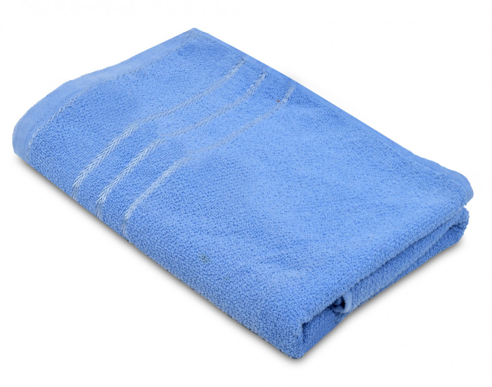 Kuber Industries Premium Design Soft Cotton Bath Towel, 30&quot;x60&quot;(Blue)