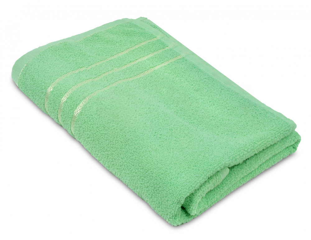 Kuber Industries Premium Design Soft Cotton Bath Towel, 30&quot;x60&quot;(Green)