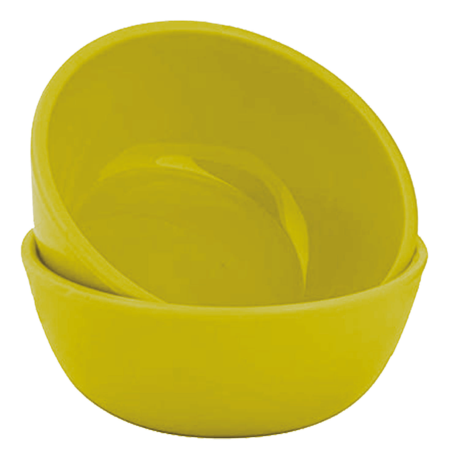 Kuber Industries Round Microwave Safe Unbreakable Plastic Square Katori/Bowl Set for ,Rice,Soup,Pasta,Salad Bowls, 250 Ml (Set Of 12) Brown & Green-KUBMART15281