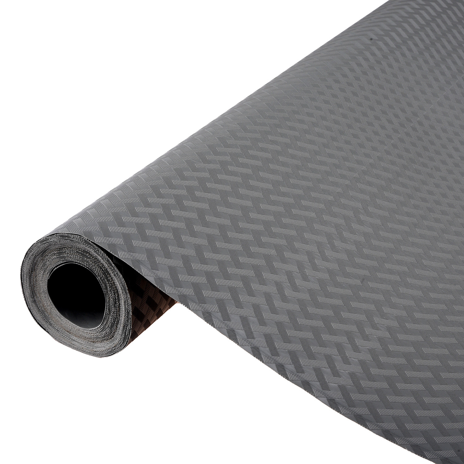 Kuber Industries Shelf Liner | Kitchen Cabinet Shelf Protector | Kitchen Liners for Cabinets and Drawers | Drawer Liner Mat | Self Check Shelf Liner Cabinet Mat | 1.5 MTR | Gray