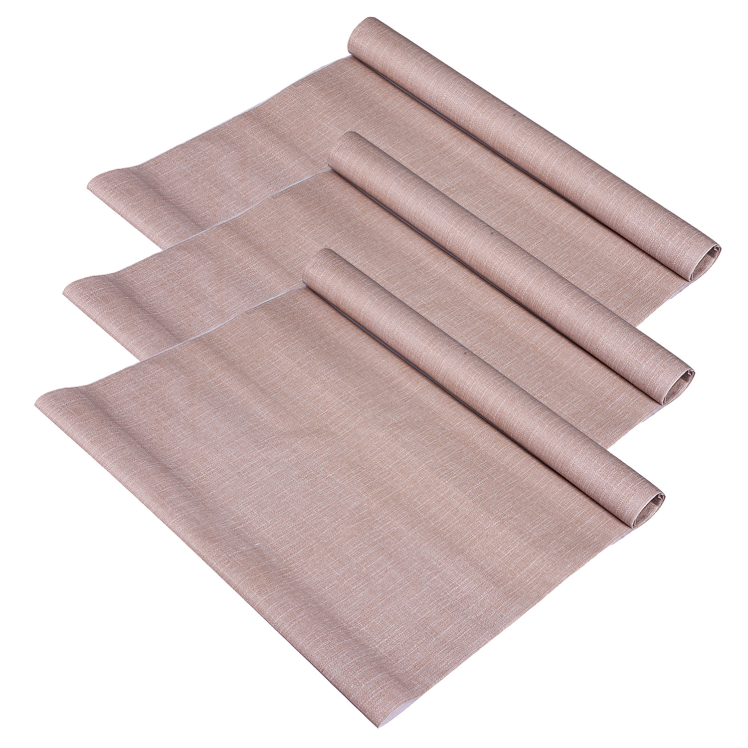 Kuber Industries Shelf Liner | Kitchen Cabinet Shelf Protector | Kitchen Liners for Cabinets and Drawers | Drawer Liner Mat | Texture Shelf Liner Roll | Cabinet Mat | 3 MTR | Beige