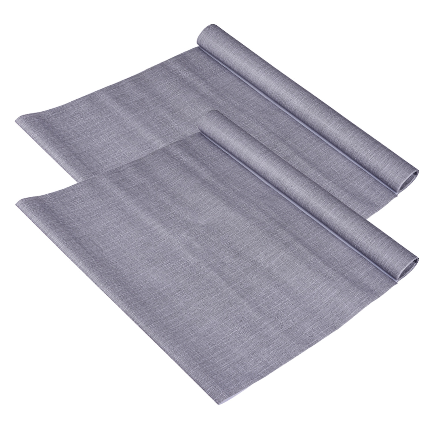 Kuber Industries Shelf Liner | Kitchen Cabinet Shelf Protector | Kitchen Liners for Cabinets and Drawers | Drawer Liner Mat | Texture Shelf Liner Roll | Cabinet Mat | 3 MTR | Gray