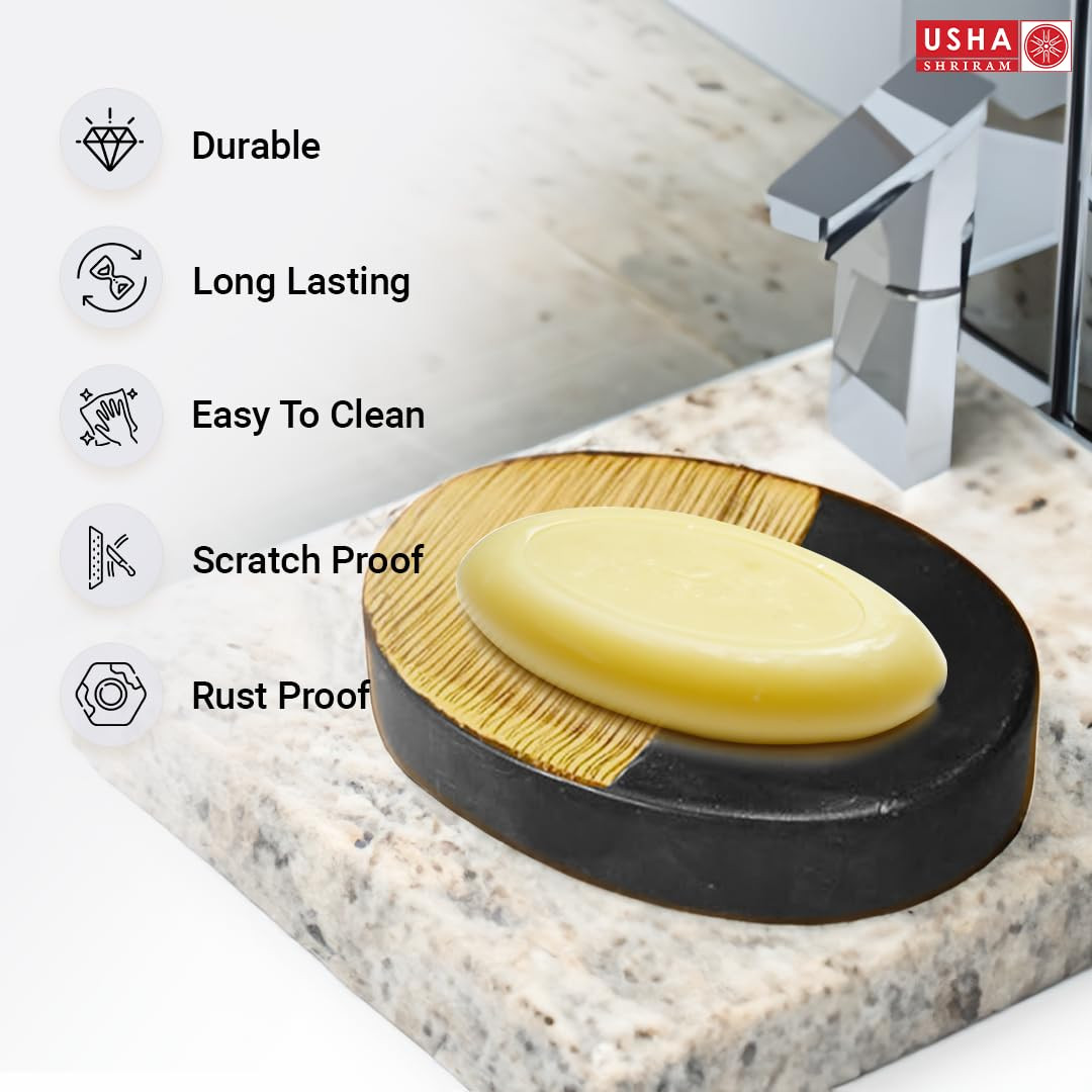 Kuber Industries Soap Holder | Handwash Soap Dispenser | Soap Dispenser for Wash Basin | Soap Dispenser Case | Bathroom Dispenser Case | 3 Piece | JY00044 | Brown