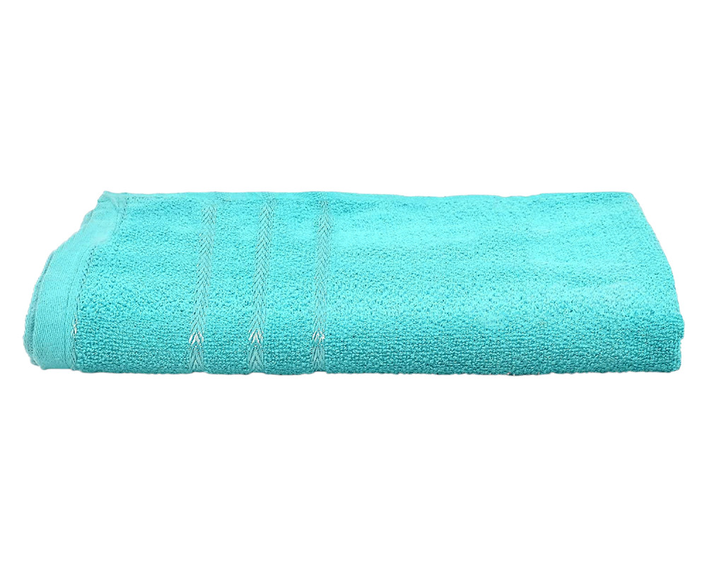 Kuber Industries Soft Cotton Bath Towel For Hands, Face, Newborn Babies, Toddlers, Children, 19&quot;x38&quot; (Blue)
