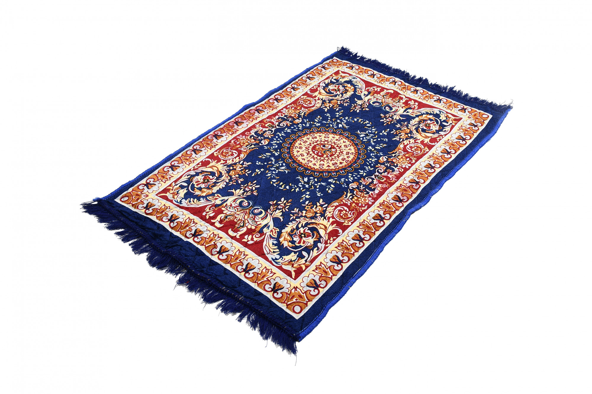 Kuber Industries Super Soft Area Rugs Silky Smooth Bedroom Mats for Living Room Kids Room Baby Room Dormitory Home Decor Carpet-4 x 2 Feet (Blue)