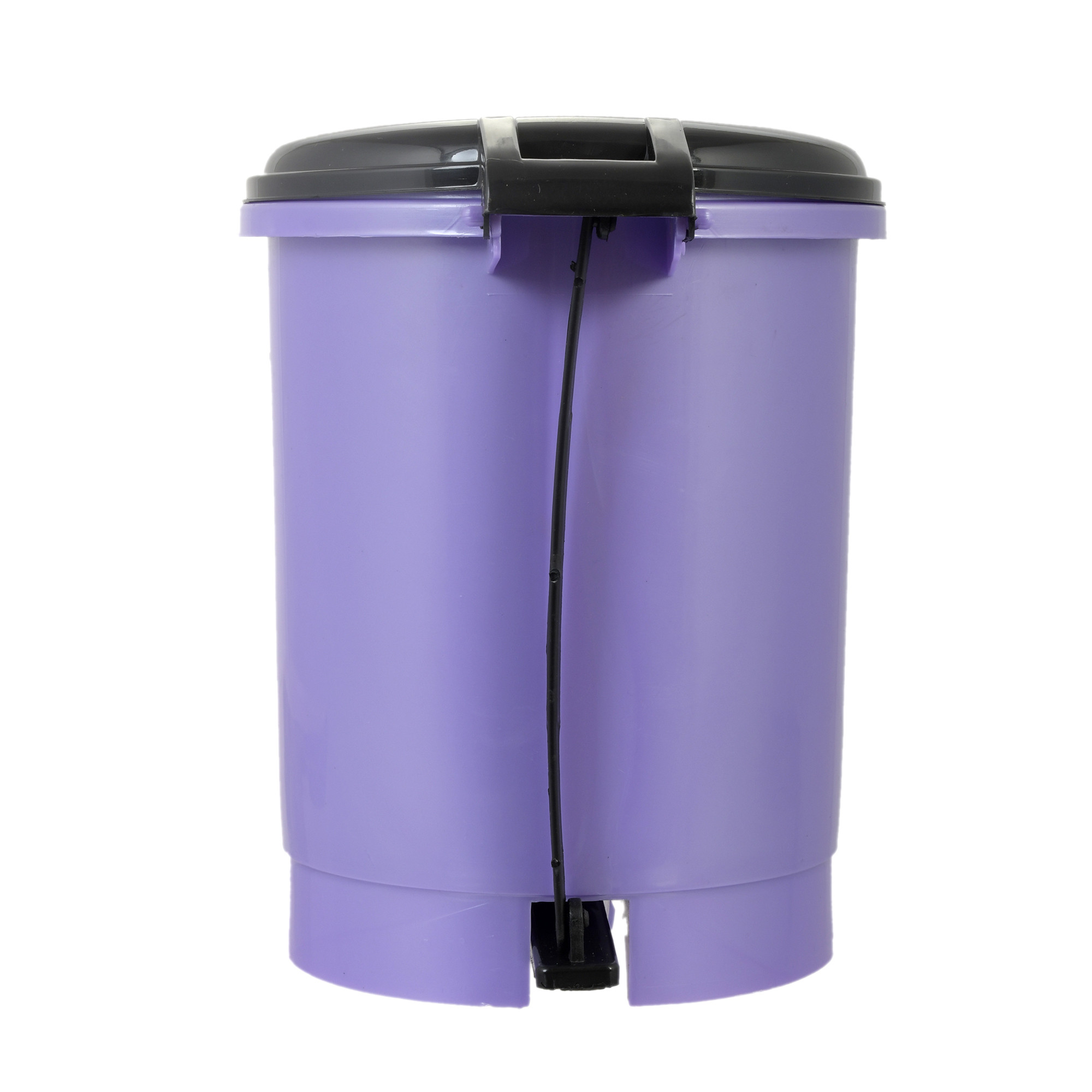 Kuber Industries Table Top Desk Garbage Dustbin Trash for Office Home Work Place,2 Ltr(Pink & Purple)