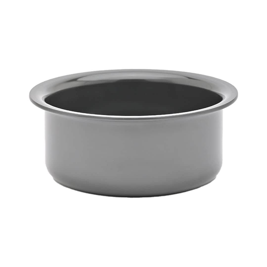 Kuber Industries Tope | Hard Anodized Patila | Non-Stick Tope | Heat Surround Cooking | Stove & Induction Cookware | Extra Deep Tope | Tope Kitchen Orgainzer | 1.6 Ltr | Silver