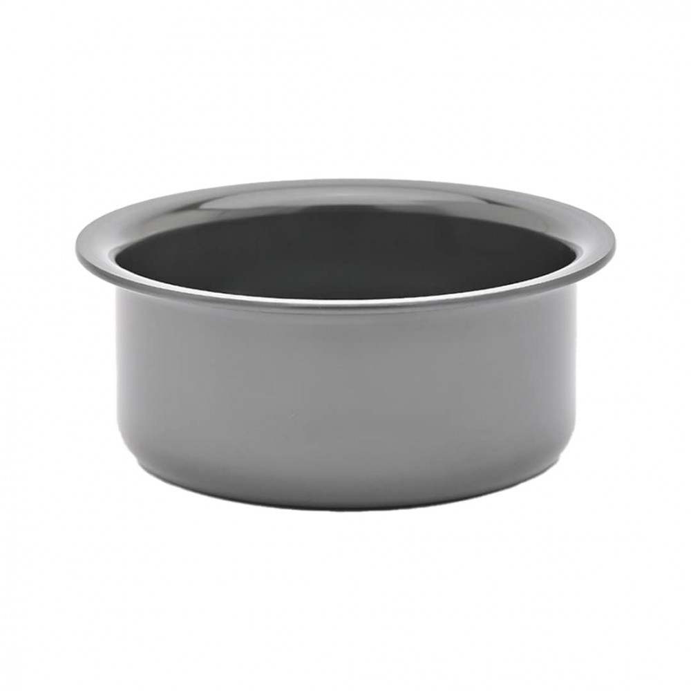 Kuber Industries Tope | Hard Anodized Patila | Non-Stick Tope | Heat Surround Cooking | Stove &amp; Induction Cookware | Extra Deep Tope | Tope Kitchen Orgainzer | 1.6 Ltr | Silver