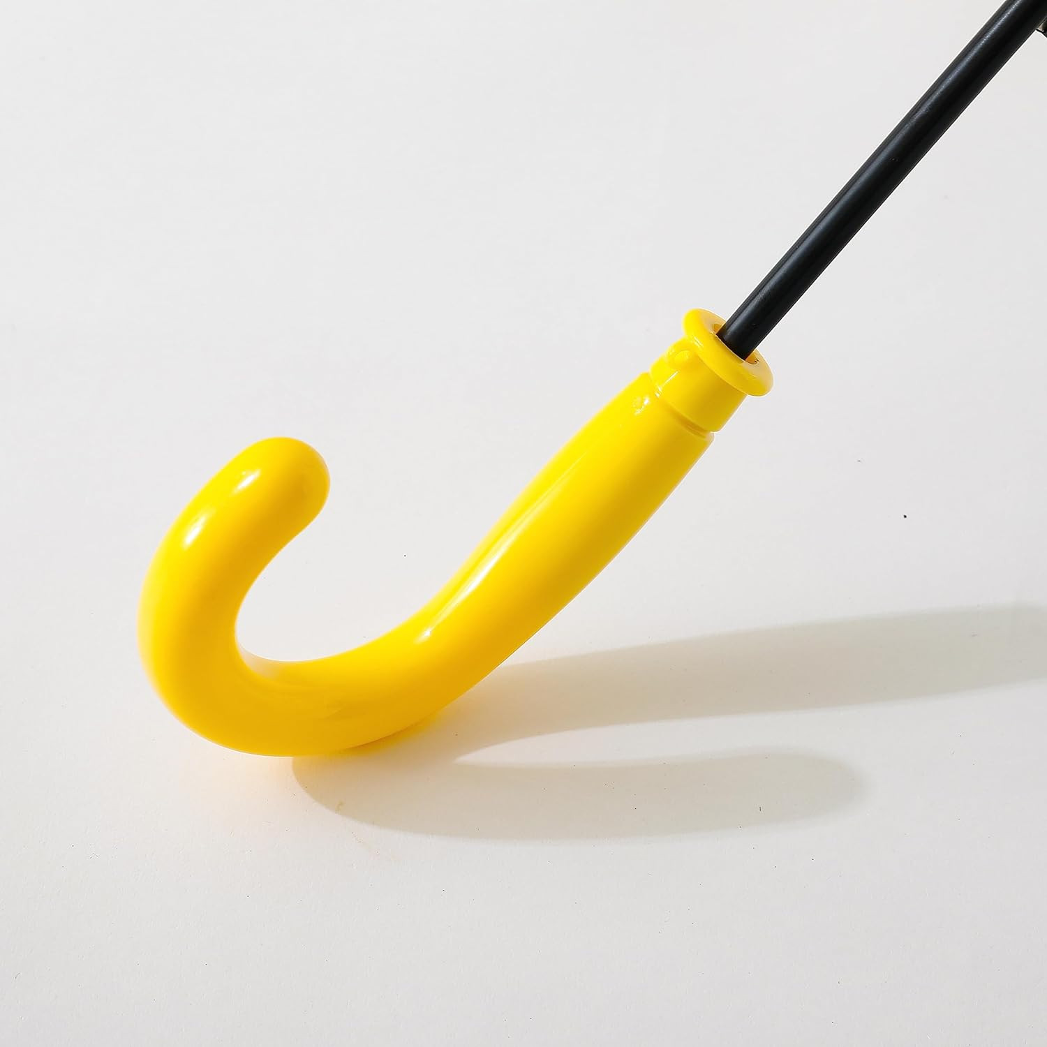 Kuber Industries Transparent Umbrella For Men & Women|Automatic Umbrella For Rain (Yellow)