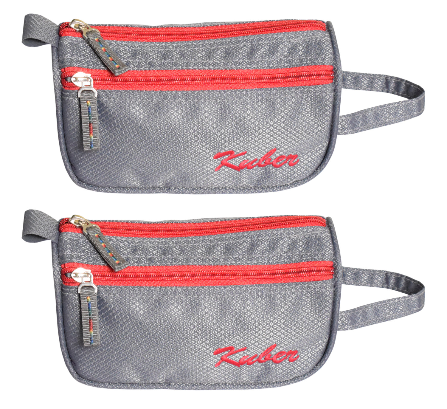 Kuber Industries Travel Toiletry Bag Shaving Dopp Kit (Grey)