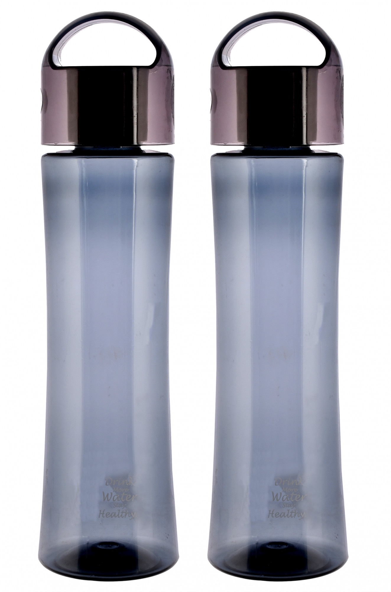 Kuber Industries Unbreakable BPA & Leak Free Plastic Water Bottle-1 Litre,(Grey)