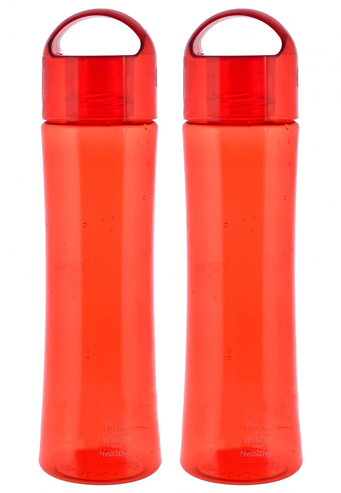 Kuber Industries Unbreakable BPA &amp; Leak Free Plastic Water Bottle-1 Litre,(Red)