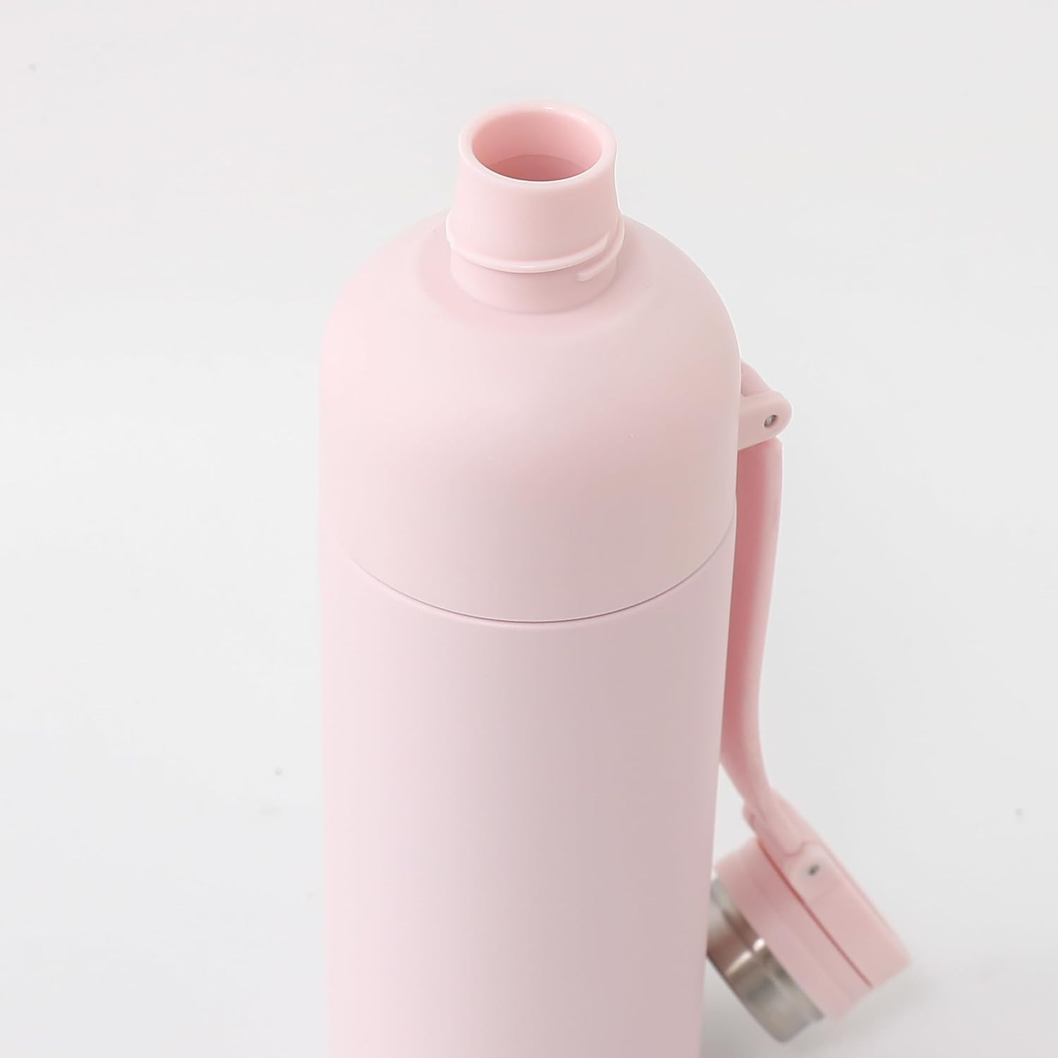 Kuber Industries Water Bottle | Vacuum Insulated Travel Bottle | Hot & Cold Water Bottle | Sipper Bottle for Kids | Thermos Flask for Gym Bottle | MYZ-230802D | 500 ML | Light Pink