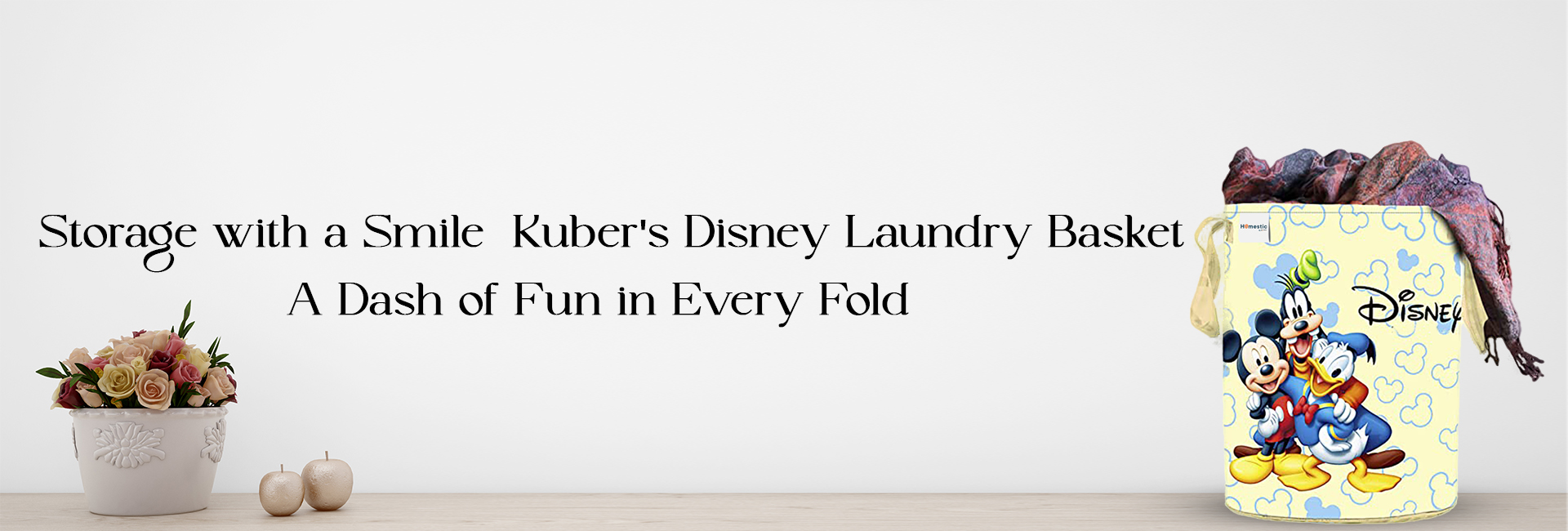 Disney Laundry Basket &amp; Box