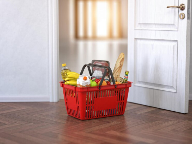 Storage Basket With Handle &amp; Lid