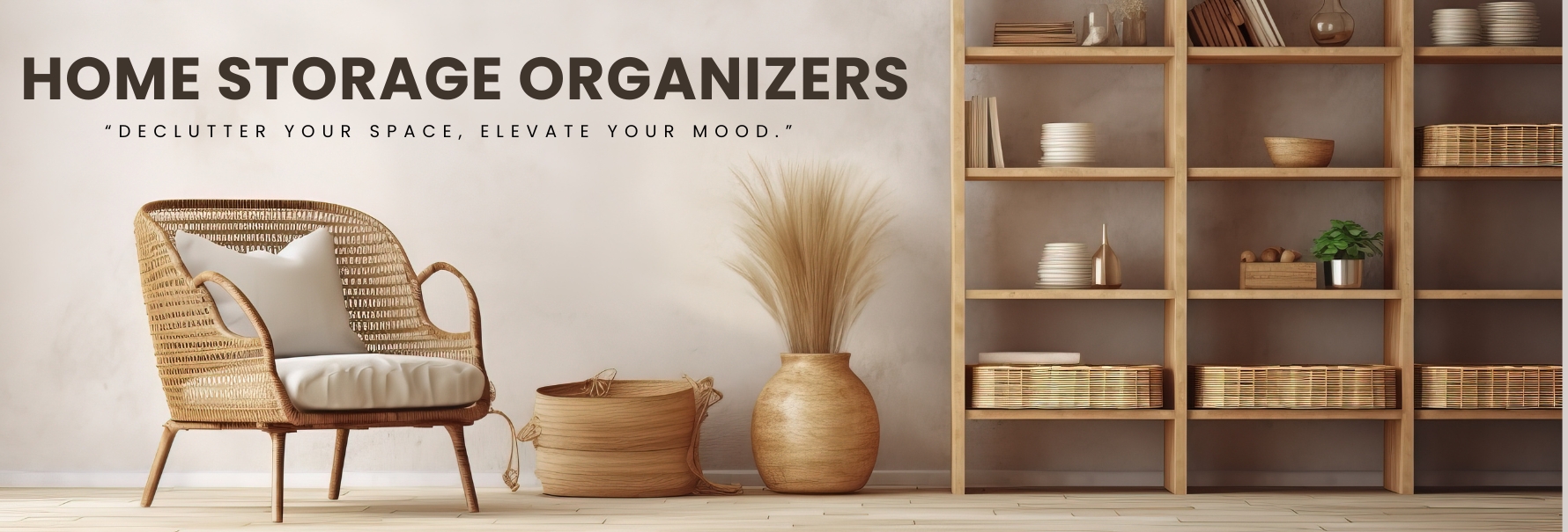 HOME STORAGE ORGANIZERS