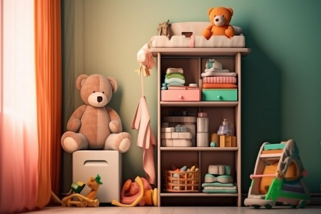 Kids Storage Rack
