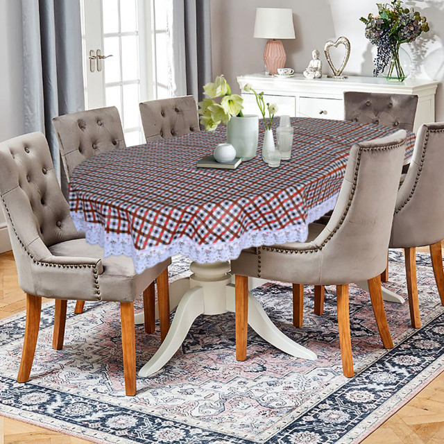 Oval Shape Table Cover