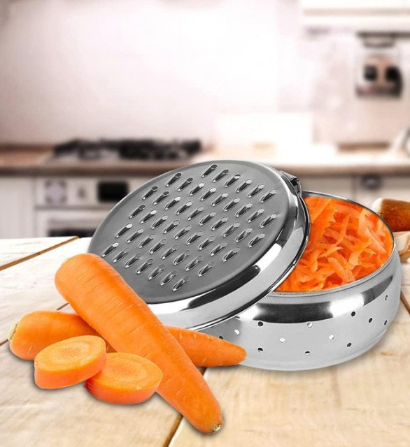 SS Grater With Storage