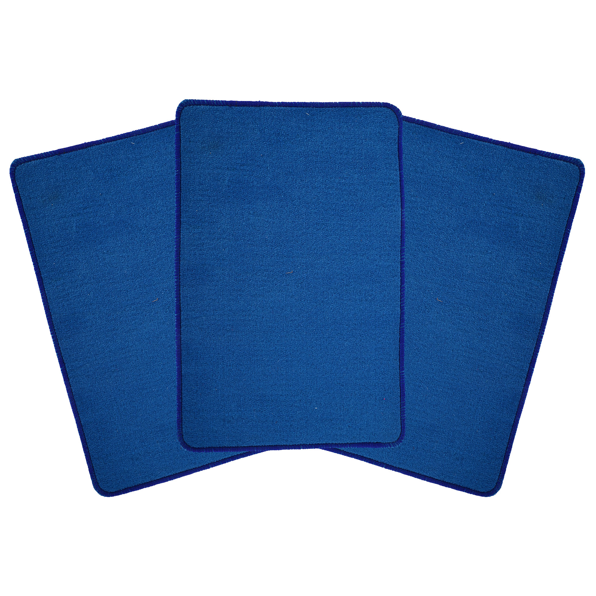 Kuber Industries  Anti-Skid Door Mats For Home  Soft Washable Microfibre  Water Soaking FloorBathroom Mat - Blue