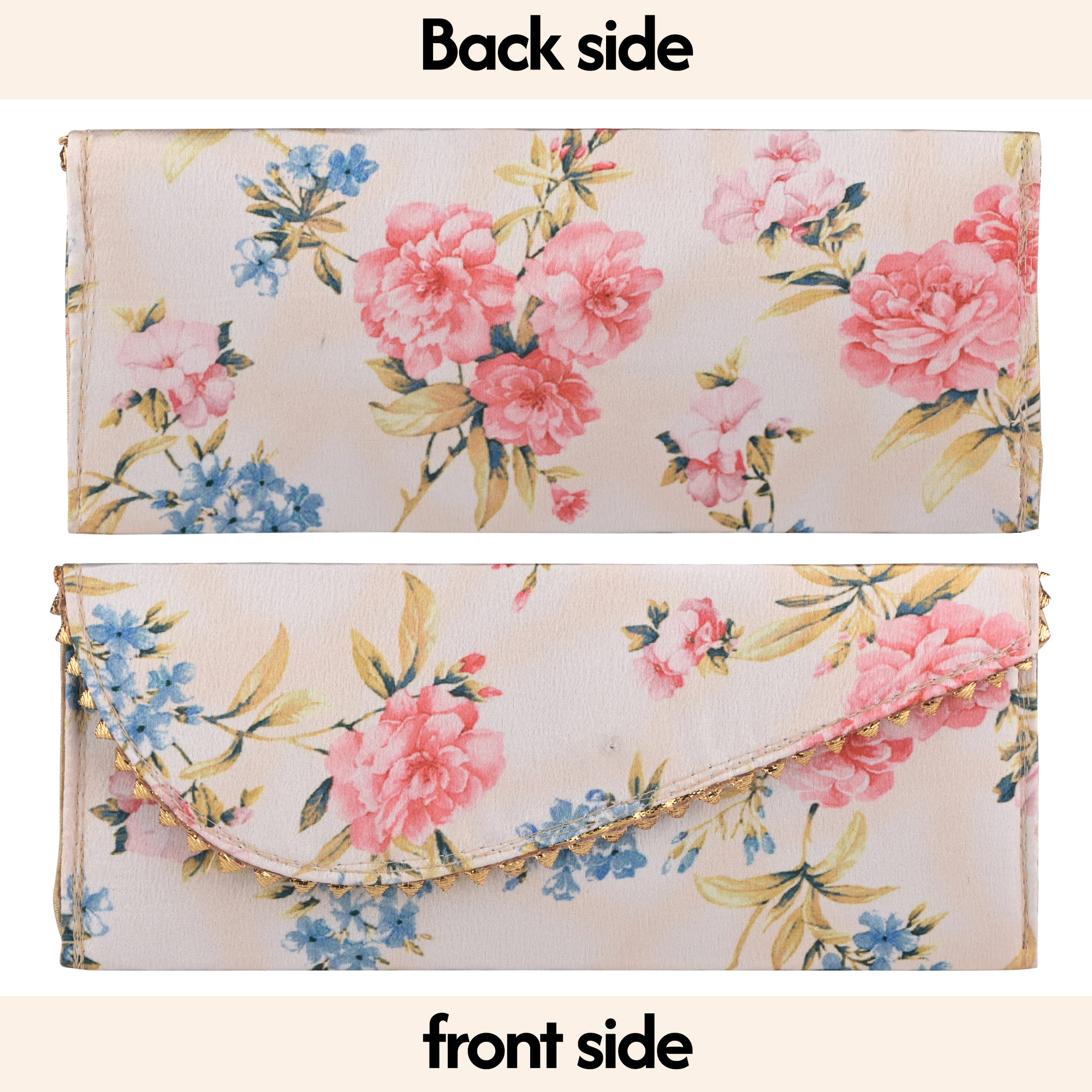 2 Pcs Fancy Silk Shagun Envelope for Gifting Money  Cash Gift Covers  Lifafa for Marriage Wedding Eid Ceremony  Festivals  Haldi  Mehndi Decoration  Golden