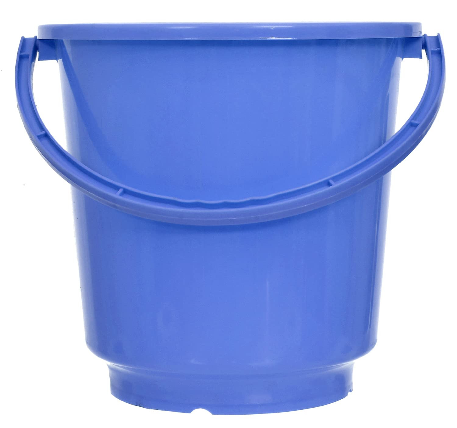 BucketPlastic Bucket for BathroomBucket for BathingUnbreakable Bucket with Handle16 Liter Blue