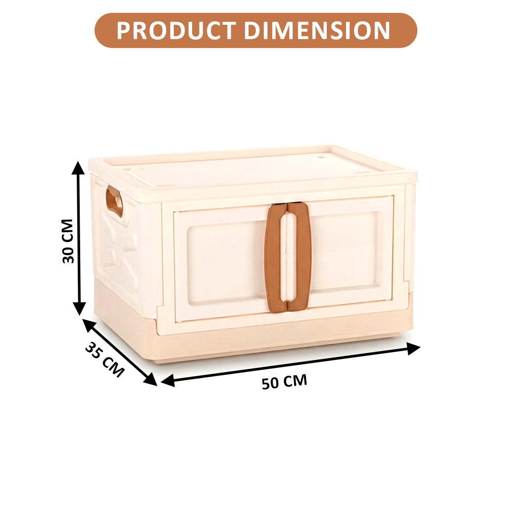 Drawer Cabinet Storage Organizer Box Foldable Cupboard for BedroomOffice  Double Door Storage Unit for ToysBooksShoe  Ivory
