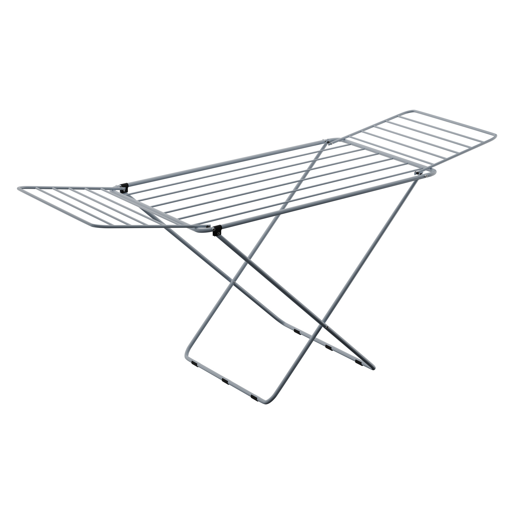 Extra Strong 58 Kg foldable Metal Clothes Drying Stand for Indoor  Outdoor  Laundry Rack Clothes Dryer Stand for Adult  Kid Cloth  Grey