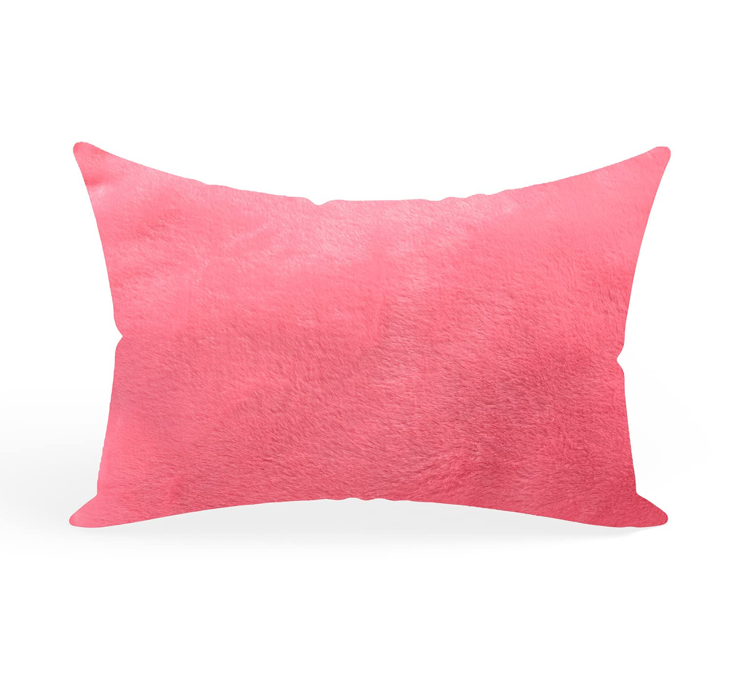 Hello Teddy Design Baby PillowVelvet Super soft Kids Pillow For Sleeping  Travel12 x 18 InchPink