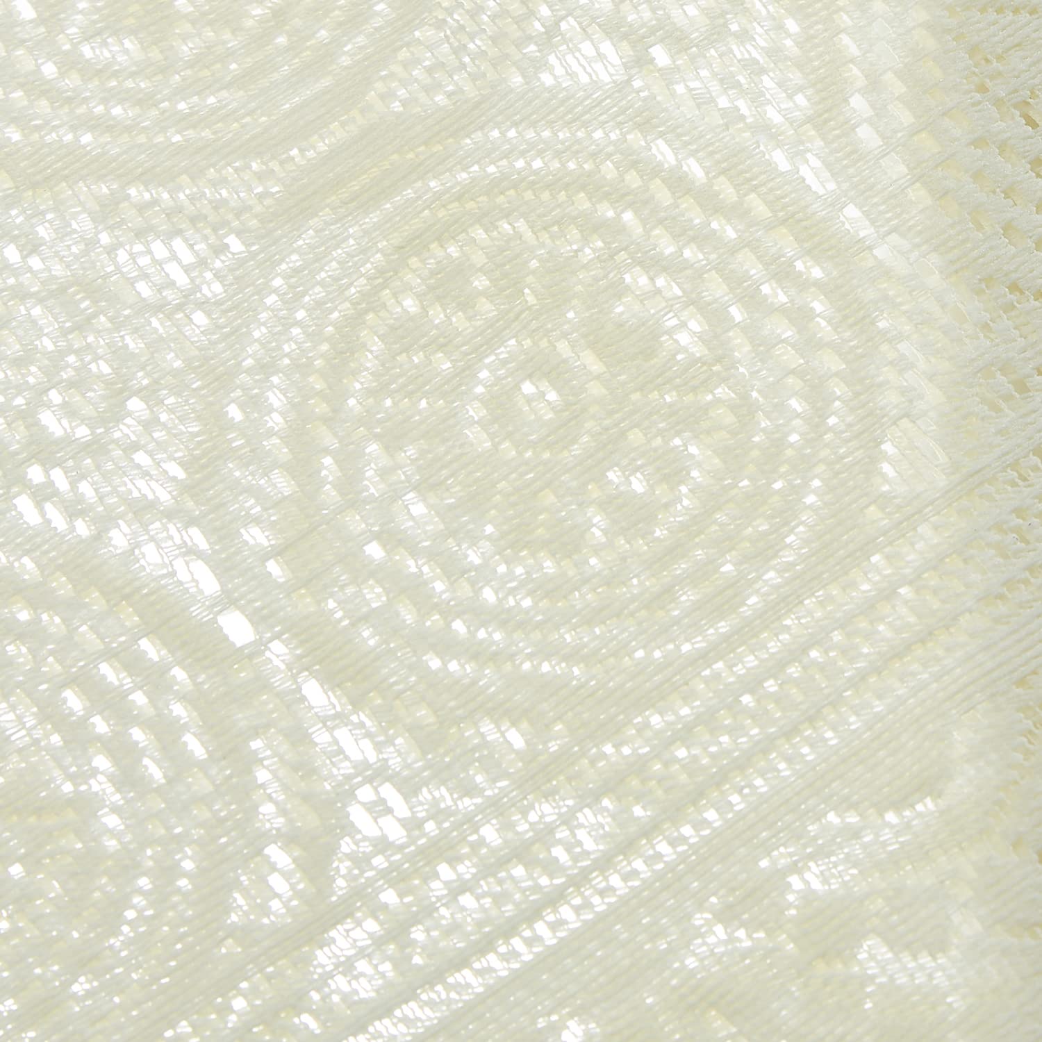 Circle Design Cotton 5 Seater Sofa Cover With 6 Pieces Arms cover Use Both Side Living Room Drawing Room Bedroom Guest Room Set Of16 Cream-KUBMART11943