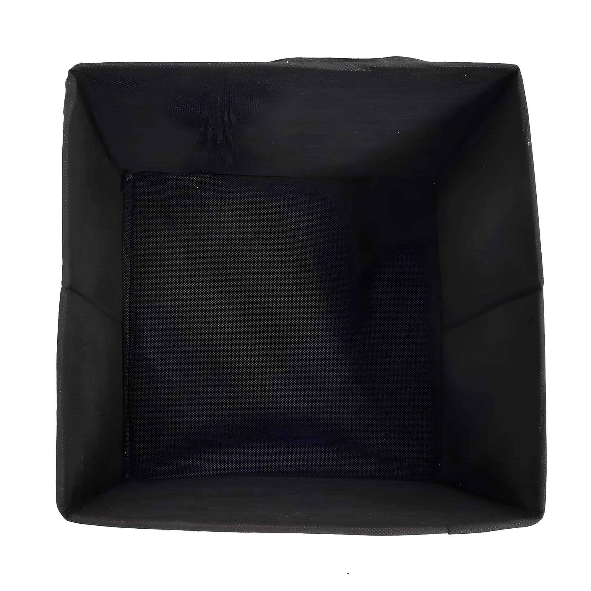 Disney Mickey Mouse Print Non Woven Fabric Foldable Large Size Storage Cube ToyBooksShoes Storage Box With Handle Black