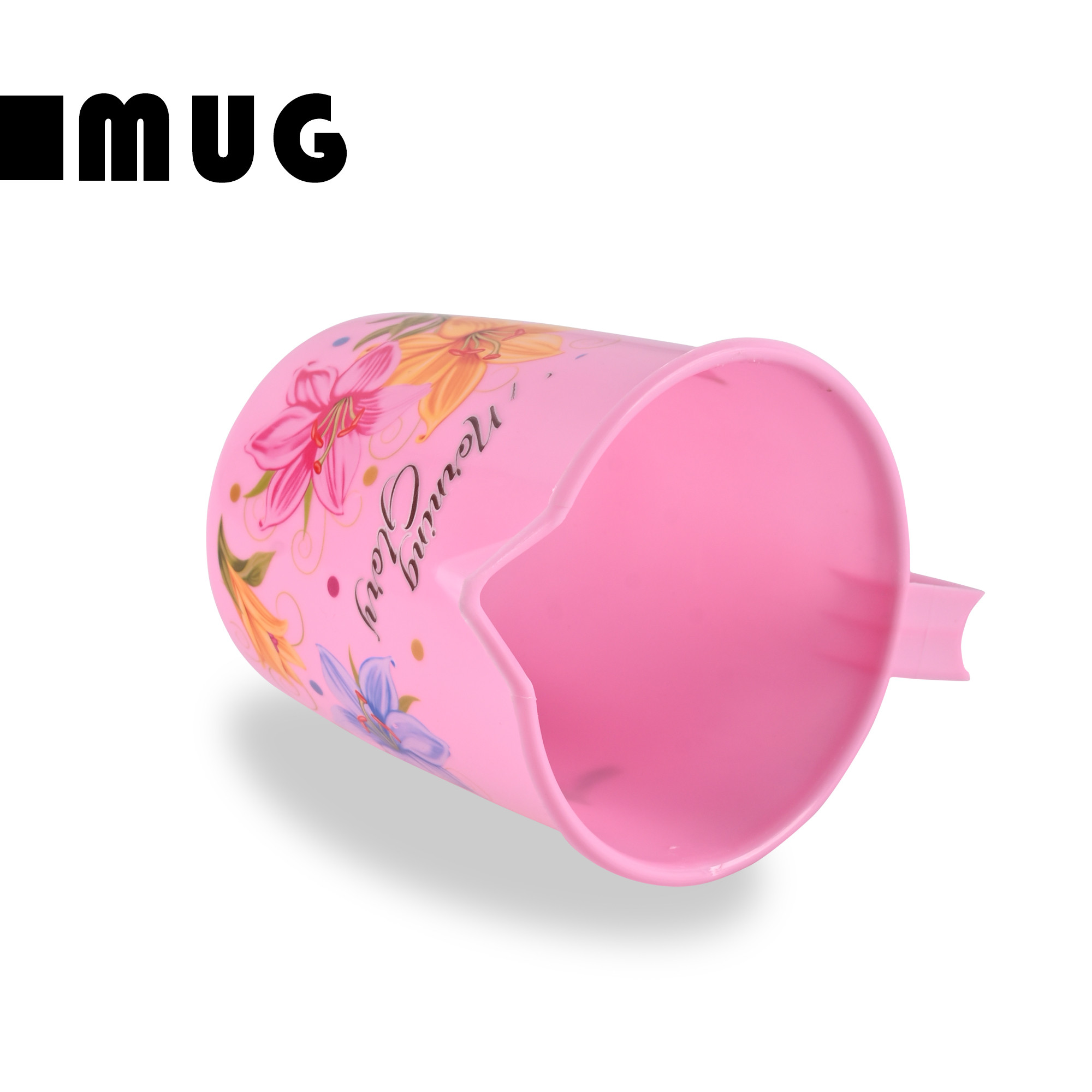 Kuber Industries  Bath Mug 500 ML Multipurpose Mug for Bathroom  Plastic Bathroom Mug  Reusable Bathing Mug  Mug for Toilet Laundry  Mug for Washroom  Pink